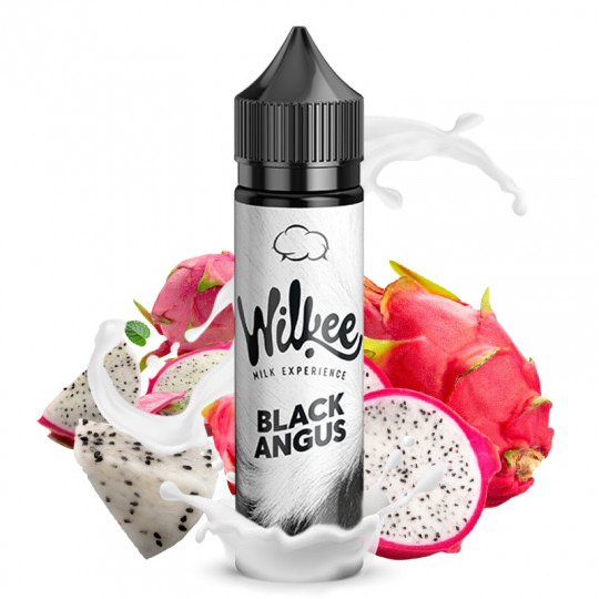 E-Liquid Black Angus ( Drachenfrucht & Milch) - Wilkee by Eliquid France | 50ml "Shortfill 60ml"