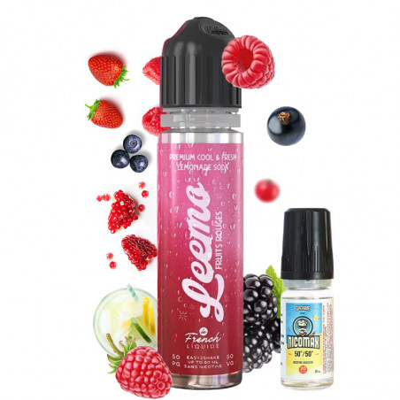 Red Fruits - Leemo by Le French Liquide | 50ml "Shortfill 60ml with nicotine"