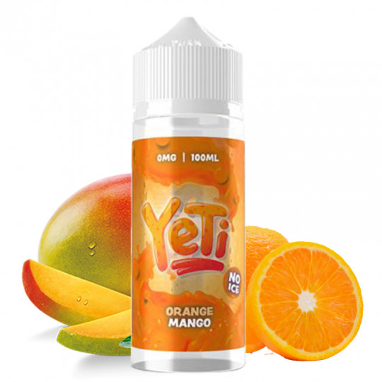 Orange Mango "No Ice" - Yeti Defrosted by Yéti | 100ml "Shortfill 120ml"