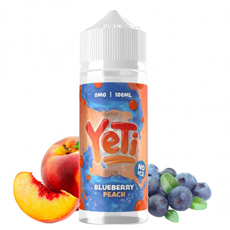 Blueberry Peach (Heidelbeere & Pfirsich) "No Ice" - Yeti Defrosted by Yéti | 100ml "Shortfill 120ml"