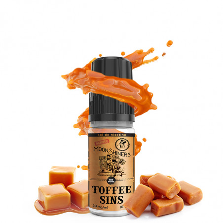 Toffee Sins - Sels de Nicotine - Moonshiners | 10ml