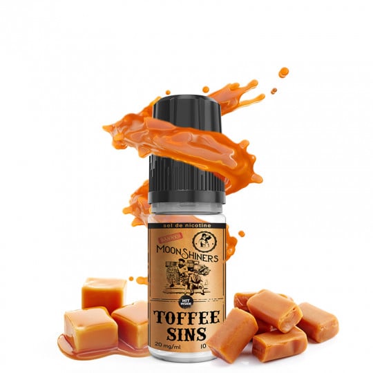 Toffee Sins - Nicotine Salts - Moonshiners | 10ml