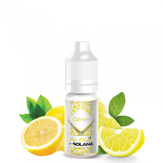 E-liquid Lemon - Pur Fruit by Solana | 10ml