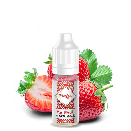 E-Liquid Erdbeere - Pur Fruit by Solana | 10ml