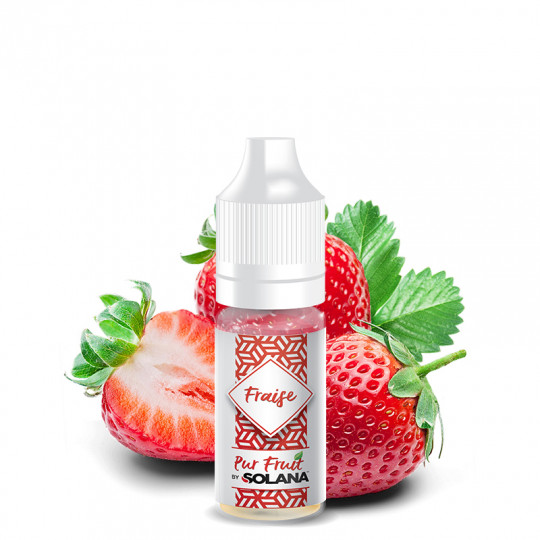 E-liquid Strawberry - Pur Fruit by Solana | 10ml