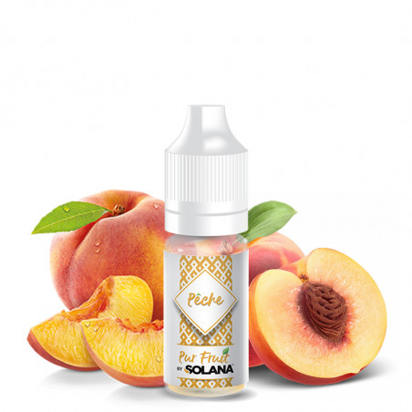 E-liquide Peach - Pur Fruit by Solana | 10ml