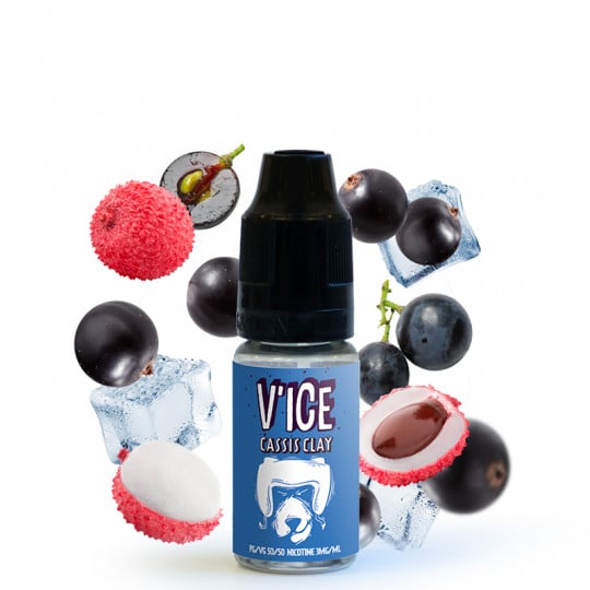 Cassis Clay (Litschi & Cassis) - V'ICE by VDLV | 10ml
