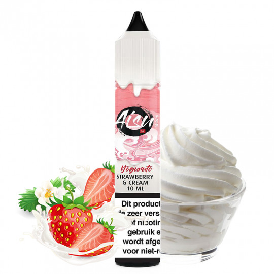 Strawberry & Cream - Nicotine salts - Aisu Yoguruto by Zap! Juice | 10ml