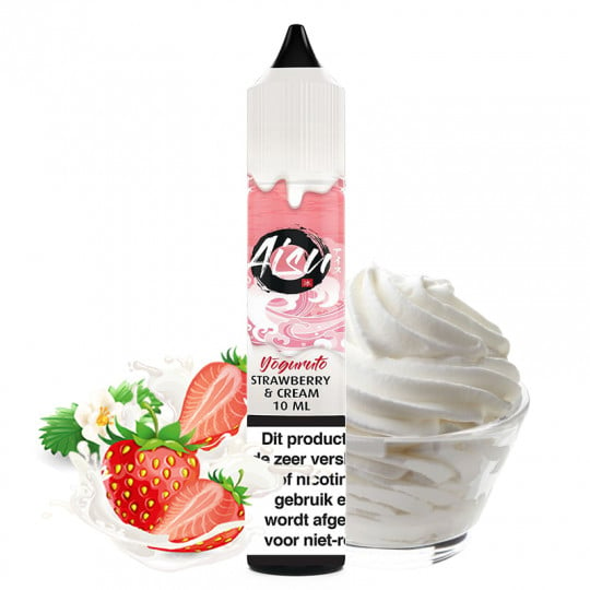 Strawberry & Cream - Nicotine salts - Aisu Yoguruto by Zap! Juice | 10ml