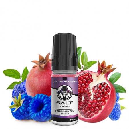 Raspberry Blue Pomegranate - Nicotine salts - Salt e-vapor By Le French Liquide | 10ml