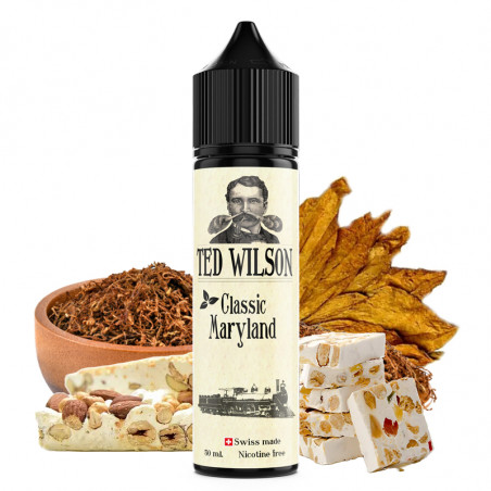 E-liquide Classic Maryland - Ted wilson by Blakrow | 50ml "Shortfill 75 ml"