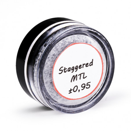 Staggered MTL 0.95 ohm Coils - RP Coils | Pack x2