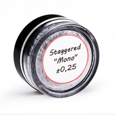Coils Staggered "Mono" 0.25 ohm - RP Coils | Pack x2