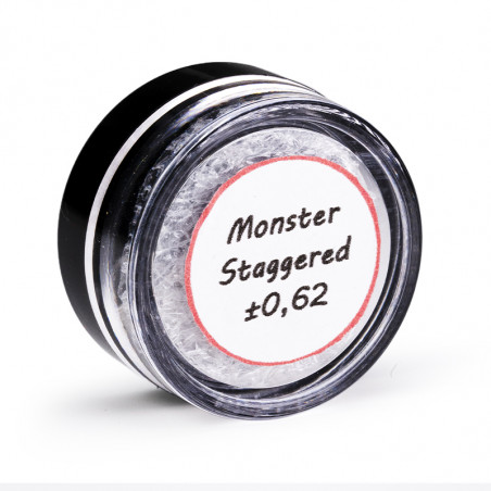 Monster Staggered 0.62 ohm Coils - RP Coils | Pack x2
