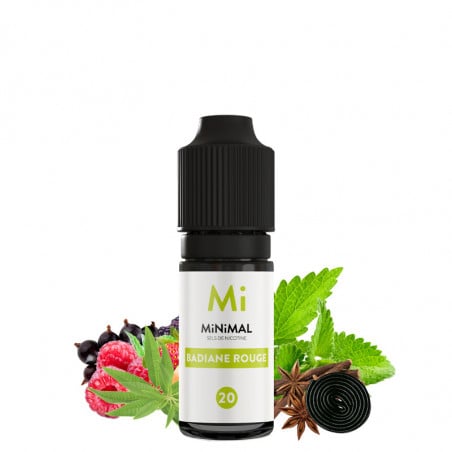 E-Liquid Red Star (Badiane Rouge) - Nicotine Salts - Minimal By The FUU | 10ml