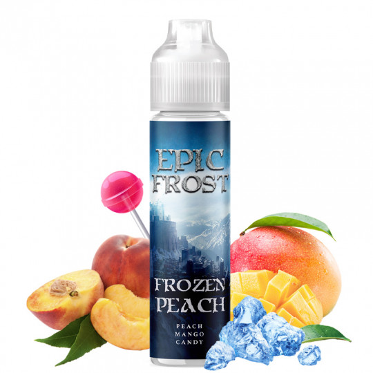 Frozen Peach (Pfirsich, Mango & Bonbon) - Shortfill Format - Epic Frost by The Fuu | 50ml