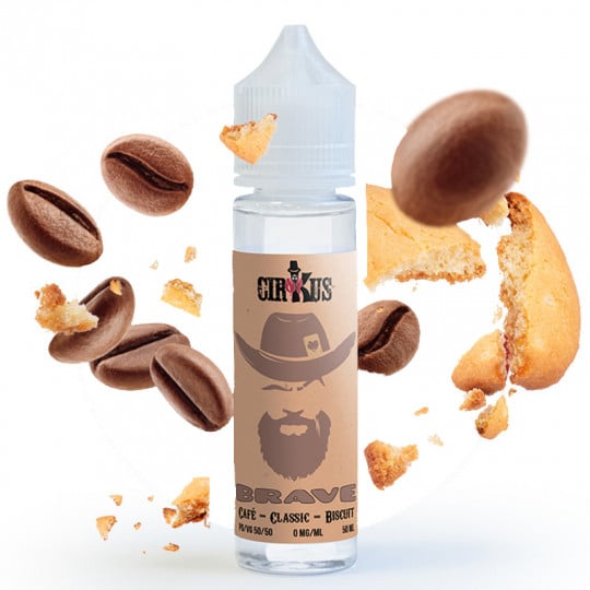 Brave (Kaffee, Keks & Sahne) - Shortfill Format - E-Liquid Brave (Kaffee, Keks & Sahne) - Shortfill Format - Classic Wa