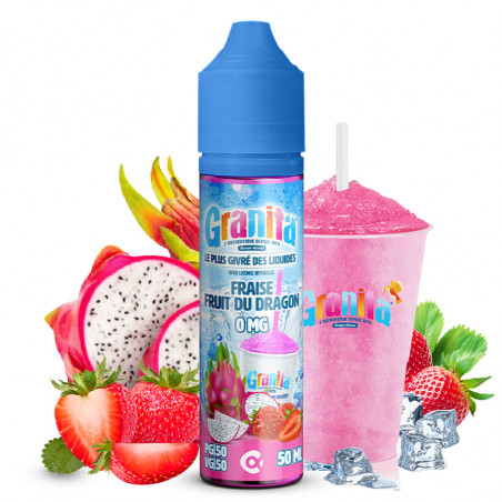 Erdbeere Drachenfrucht - Granita by Alfaliquid | 50 ml "Shortfill 60 ml"