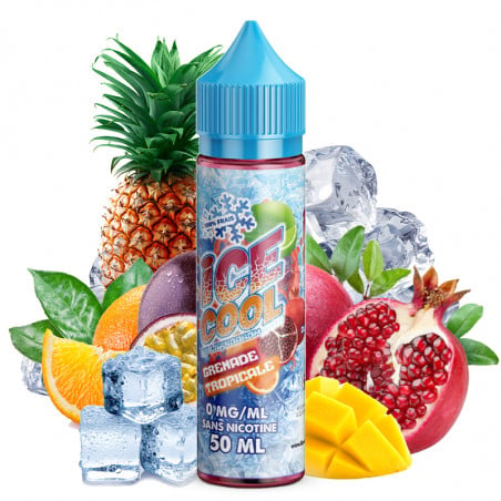 Tropical Pomegranate - Ice Cool by LiquidArom | 50 ml "Shortfill 75 ml"