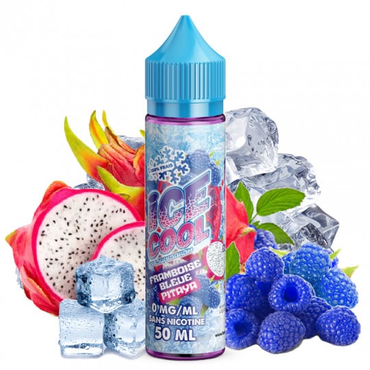 Blue Raspberry Pitaya - Ice Cool by LiquidArom | 50 ml "Shortfill 75 ml"