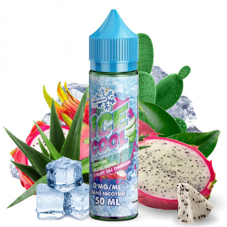 Cactus Aloe Vera Fruit Du Dragon (Kaktus, Aloe Vera, Drachenfrucht) - Ice Cool by LiquidArom | 50 ml "Shortfill 75 ml"