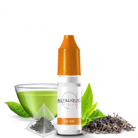 E-Liquid Green Tea Mint - Alfaliquid | 10ml