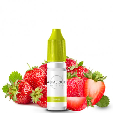 E-Liquid Strawberry - Alfaliquid | 10ml