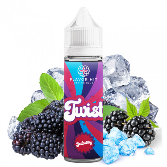 Iceberry (Frische Brombeeren) - Shortfill Format - Twist by Flavor Hit | 50ml