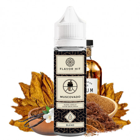 Muscovado (Rum, Vanille & Classic Blond) - Flavor Hit | 50ml "Shortfill 60 ml"