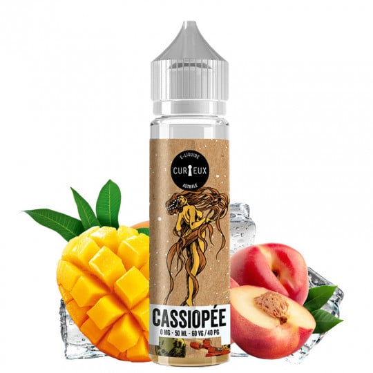 Cassiopée - Shortfill Format - Édition Astrale by Curieux | 50ml Cassiopée - Shortfill Format - Édition Astrale by Curieux | 50ml
