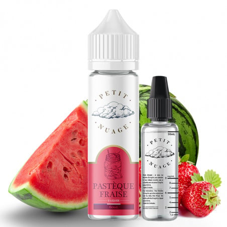 E-liquid Watermelon Strawberry - Shortfill format - Petit nuage | 60 ml