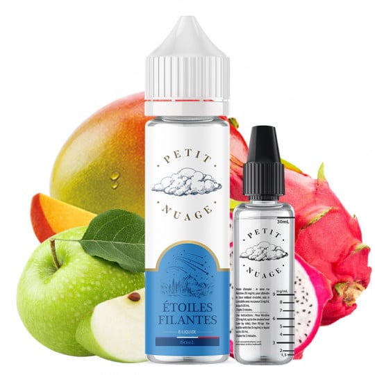 Etoiles Filantes (Drachenfrucht, Mango, Apfel) - Shortfill-Format - Petit Nuage | 60 ml