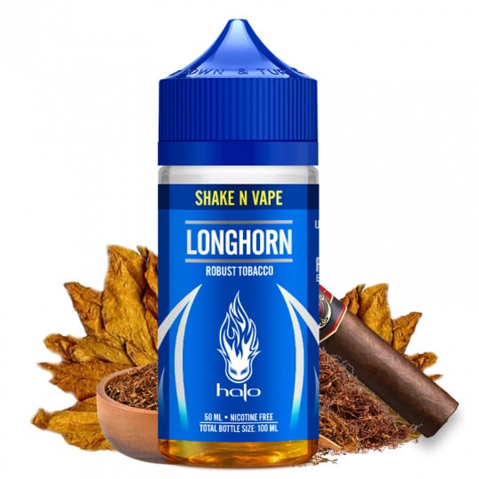 Longhorn (kubanische Zigarre) - Shortfill Format - Halo | 50 in 100ml