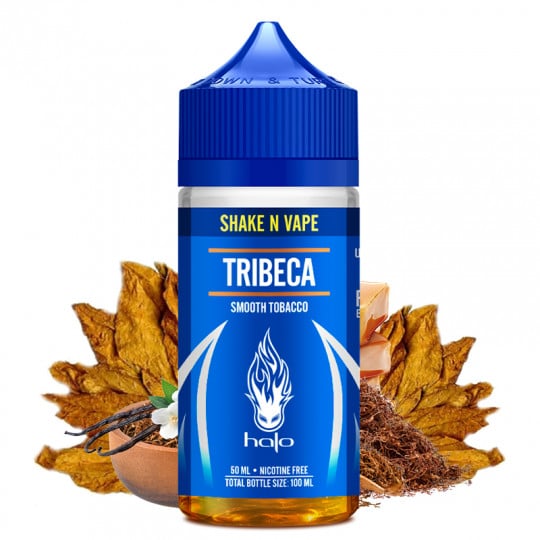 Tribeca ( RY4-Tabak & Karamell) - Shortfill Format - Halo | 50 ml in 100 ml
