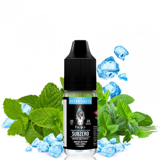 Subzero - Nic salt - Ultra Salts by Halo | 10ml Subzero - Nic salt - Ultra Salts by Halo | 10ml