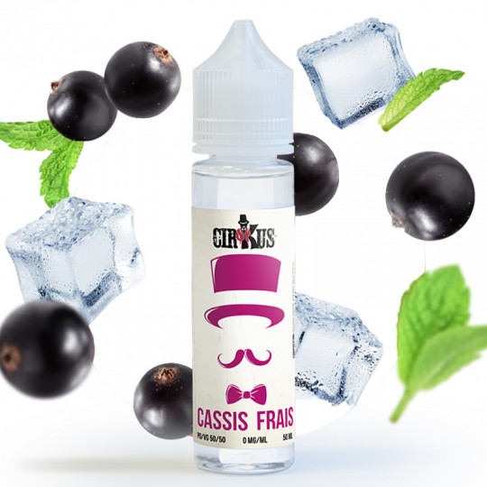 Fresh Blackcurrant - CirKus Authentic - VDLV | 50ml "Shortfill" 60 ml