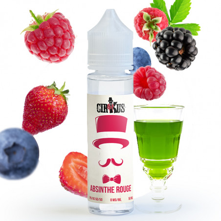 Red Absinthe - Shortfill format - CirKus Authentic - VDLV | 50ml