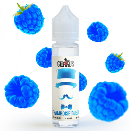 Blue Raspberry - Shortfill Format - Cirkus Authentic - VDLV | 50ml