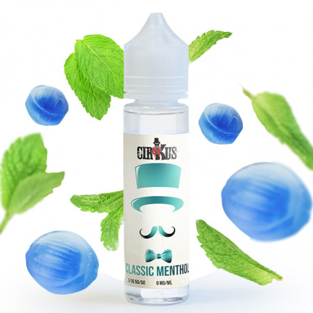 Classic Menthol - Cirkus Authentic - VDLV | 50 ml "Shortfill" 60 ml