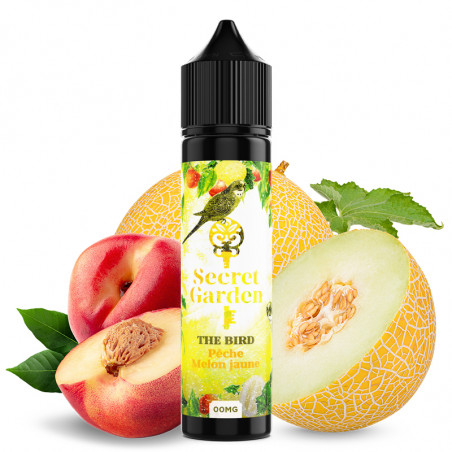 The Bird (Pfirsich und Melone) - Secret Garden by Secret's Lab | 50ml "Shortfill 75ml"