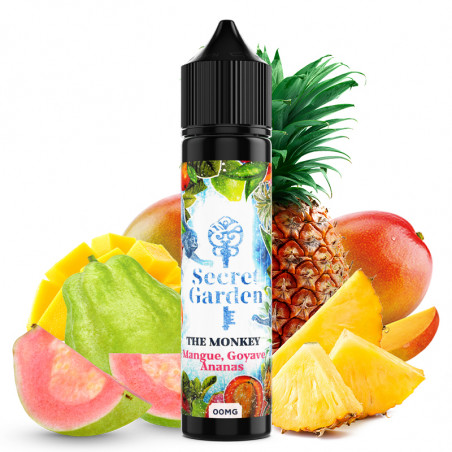 The Monkey (Mango, Guave & Ananas) - Secret Garden by Secret's Lab | 50ml "Shortfill 75ml"