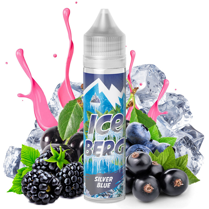 Eliquide Silver Blue Iceberg O'Jlab 50ml fruité frais achat en ligne