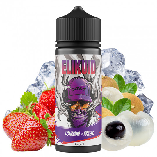 Longane Fraise - Elikuid Street by O'Jlab | 100ml "Shortfill 120ml" Longane Fraise - Elikuid Street by O'Jlab | 100ml "Shortfill 120ml"