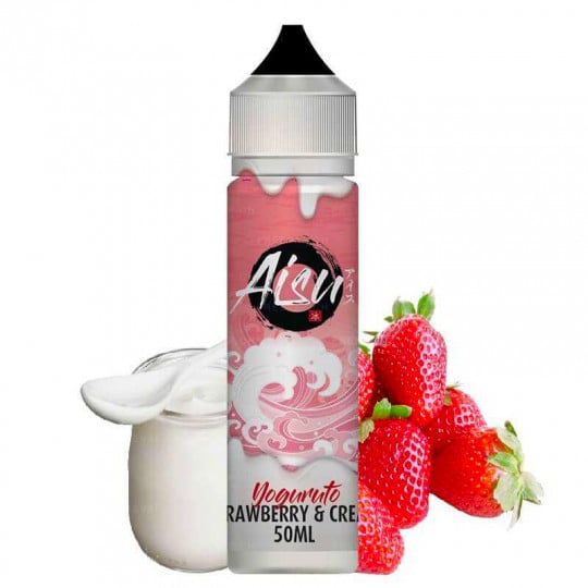 Strawberry & Cream - Shortfill Format - Zero Ice - Aisu Yoguruto by Zap! Juice | 50ml Strawberry & Cream - Shortfill Format - Zero Ice - Aisu Yoguruto by Zap! Juice | 50ml