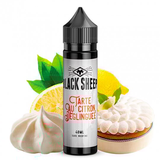 Tarte au Citron Déglinguée - Black Sheep | 50 ml "Shortfill 70 ml" Tarte au Citron Déglinguée - Black Sheep | 50 ml "Shortfill 70 ml"