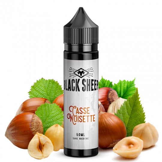 Casse noisette - Black sheep | 50 ml "Shortfill 70 ml" Casse noisette - Black sheep | 50 ml "Shortfill 70 ml"