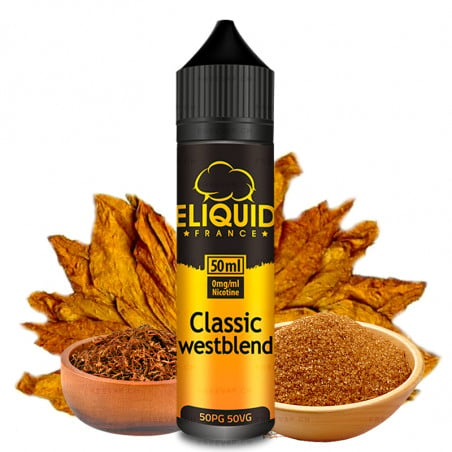 Classic Westblend - Shortfill format - Originals by Eliquid France | 50ml