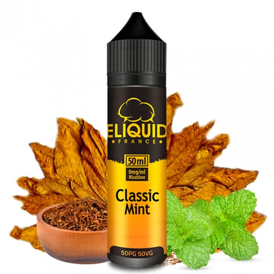 Classic Mint - Shortfill format - Originals by Eliquid France | 50ml