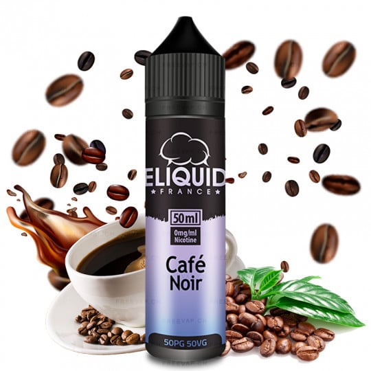 Café Noir - Shortfill Format - Originals by Eliquid France | 50ml Café Noir - Shortfill Format - Originals by Eliquid France | 50ml