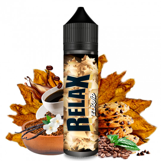 Relax - Shortfill Format - Premium by Eliquid France | 50ml